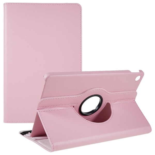 SKALO Lenovo Tab M10 Plus 10.6" (Gen 3) 360 Litchi Flip Cover - Pink