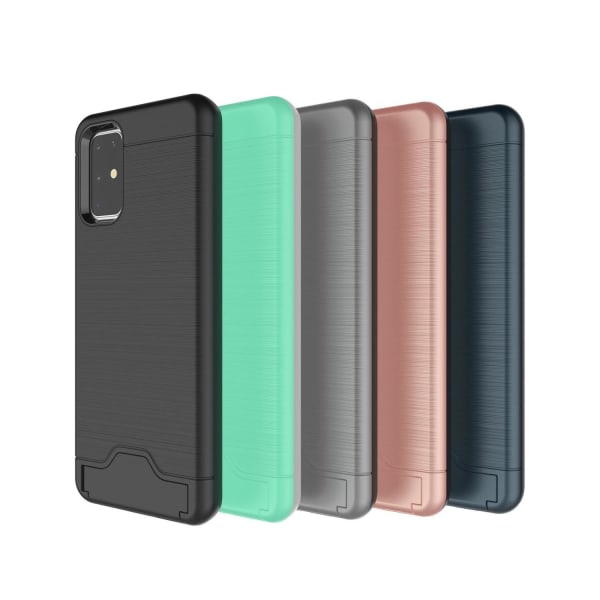 Samsung S20 Plus | Panser skal | Kortholder - flere farver Pink