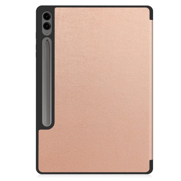 SKALO Samsung Tab S9+/S9 FE+Trifold Flip Cover - Rosa guld Pink gold