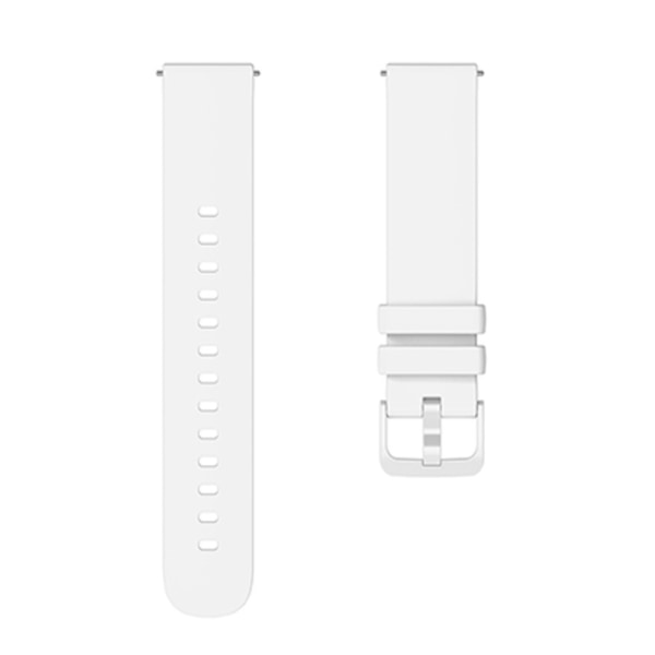 SKALO Silikonearmbånd til Amazfit GTS 2/2e/2 Mini - Vælg farve White