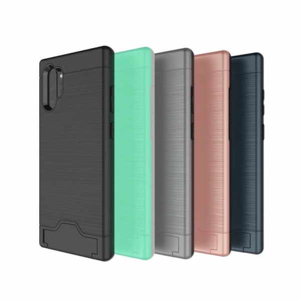 Samsung Note 10 PLUS | Panser skal | Kortholder - flere farver Pink