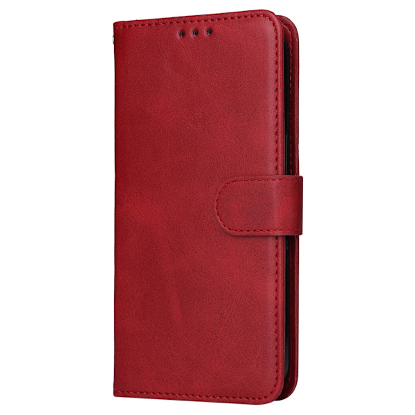 SKALO Samsung S24 Ultra PU-læder Pungetui - Vælg farve Red