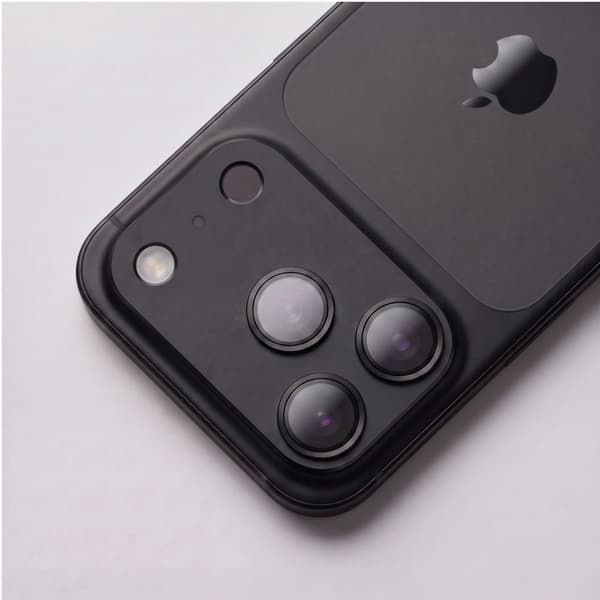 Tech-Protect Camfull Fit+ Kamerabeskyttelse Aluminium og Hærdet glas til iPhone 18 Pro Max - Sort Black