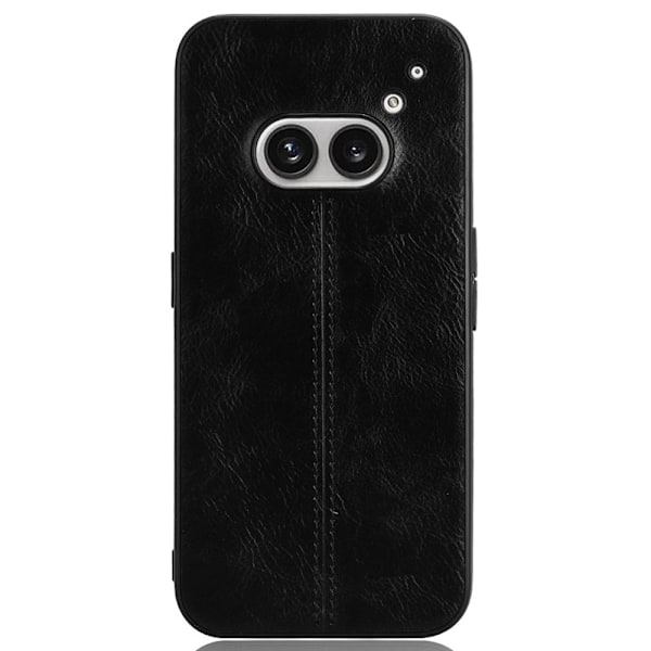 SKALO Nothing Phone (2a) PU-læder Hybrid Cover - Sort Black