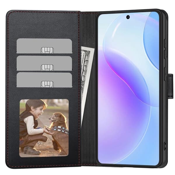 Tech-Protect Wallet Pungcover til Samsung Galaxy A57 5G - Sort Black
