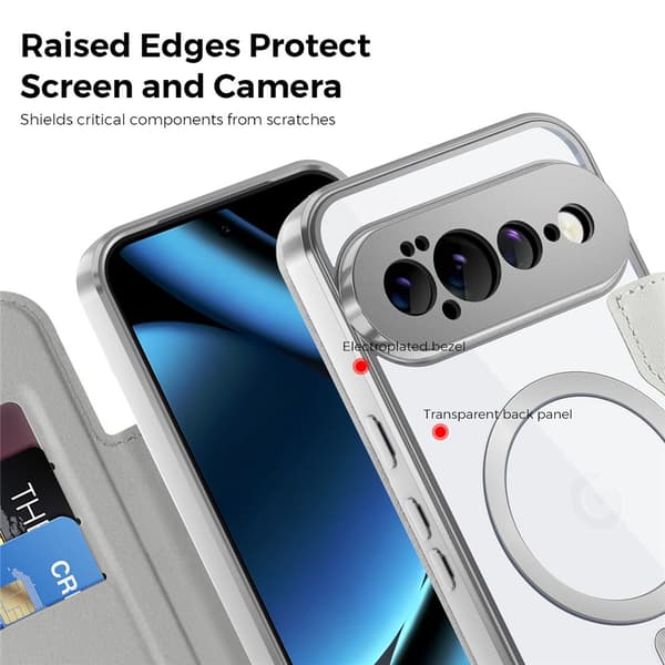 SKALO Slim Fodral för Google Pixel 11 Pro XL - Grå grå