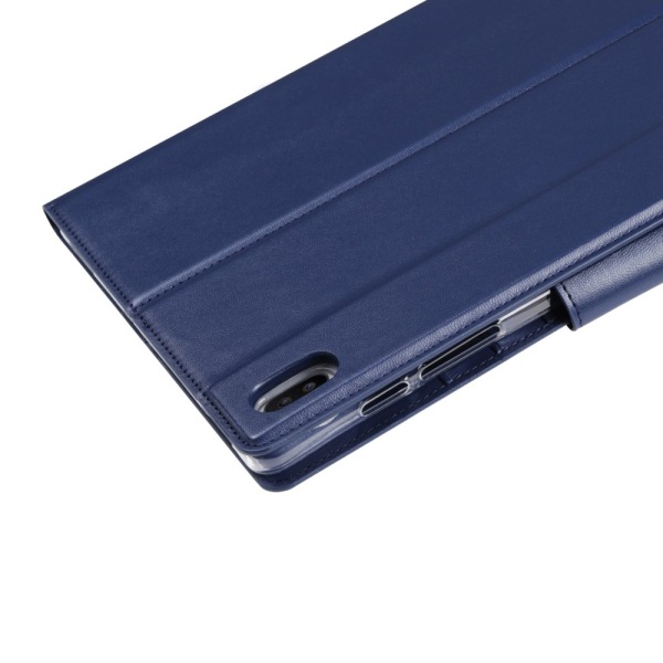 SKALO Samsung Tab S7/S8 PU-Läder Fodral - Blå Blå