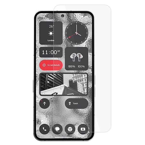 2-PACK SKALO Nothing Phone (2a) 5G Skärmskydd i Härdat glas Transparent