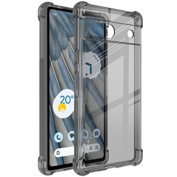 IMAK Google Pixel 7a Airbag Corners Suojakuori Black