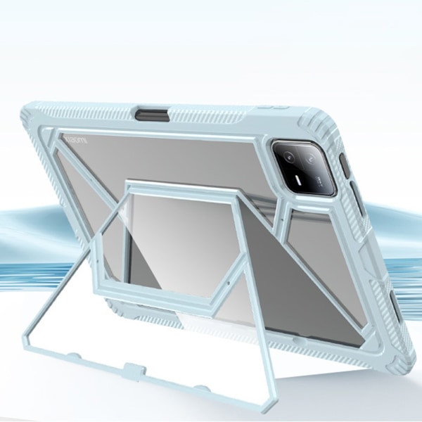 SKALO Xiaomi Pad 6 Armor X Hybrid Skal - Ljusblå Ljusblå