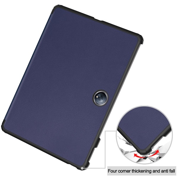 SKALO OnePlus Pad 2 Trifold Suojakotelo - Tummansininen Dark blue