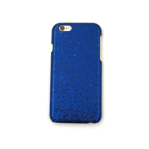 iPhone 6 / 6S Bling Glitter Cover - flere farver Dark blue