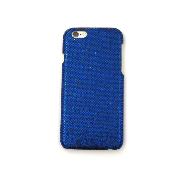 iPhone 6/6S Bling Glitter Skal - fler färger Mörkblå