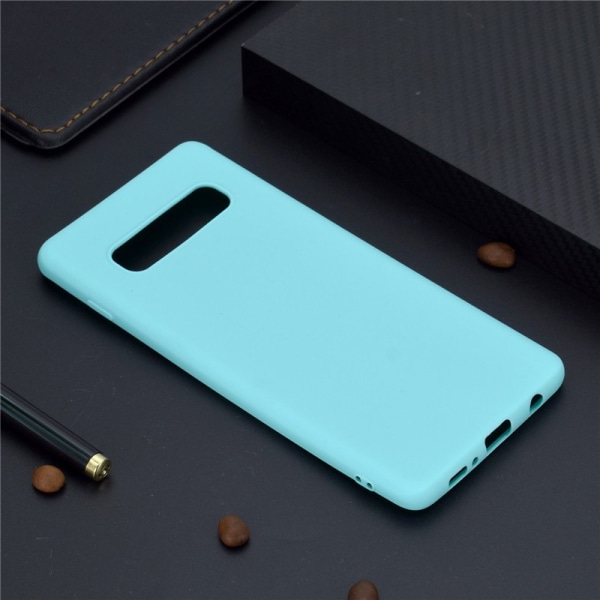 SKALO Samsung S10 Plus Ultraohut TPU-kuori - Valitse väri Turquoise