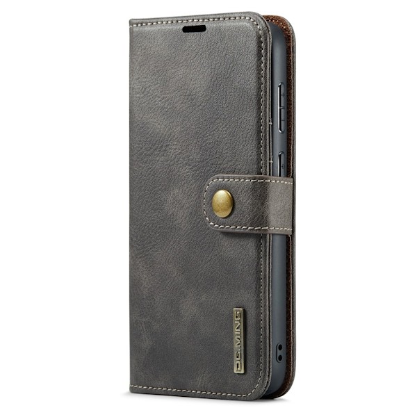 DG MING Samsung A36 5G 2-in-1 Magneetti Lompakkokotelo - Harmaa Grey