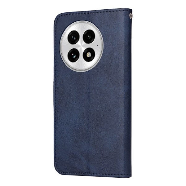 SKALO OnePlus 13 PU-læder Flip Cover - Vælg farve Blue