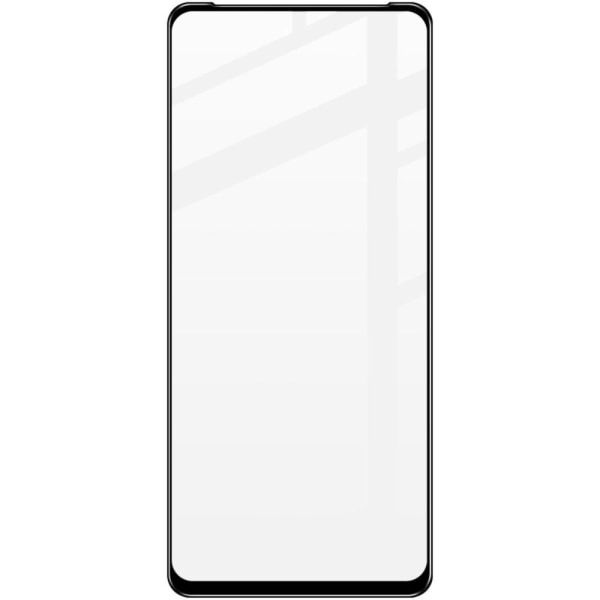 SKALO Moto G51 Heltäckande Skärmskydd Härdat Glas - Svart Black