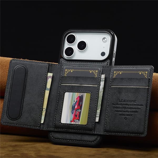 SKALO LC.IMEEKE L5 Cover til iPhone 18 Pro - Sort Black