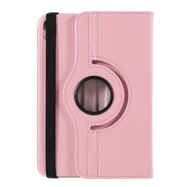 SKALO iPad Mini (2021) 360 Litchi Suojakotelo - Pinkki Pink