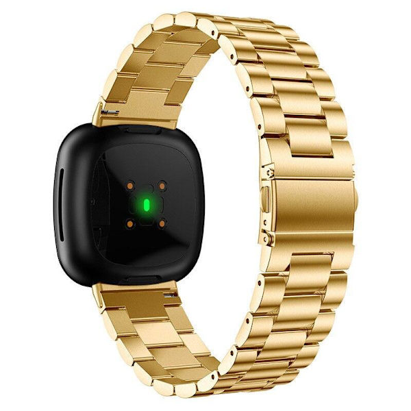 SKALO Teräsranneke Fitbit Versa 3 - Valitse väri Gold