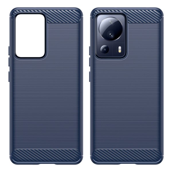 SKALO Xiaomi 13 Lite Armor Carbon Stöttåligt TPU-skal - Fler fär Blå
