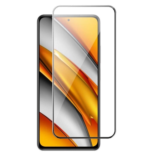 SKALO Xiaomi Mi 11i Heltäckande Skärmskydd Härdat Glas - Svart Svart