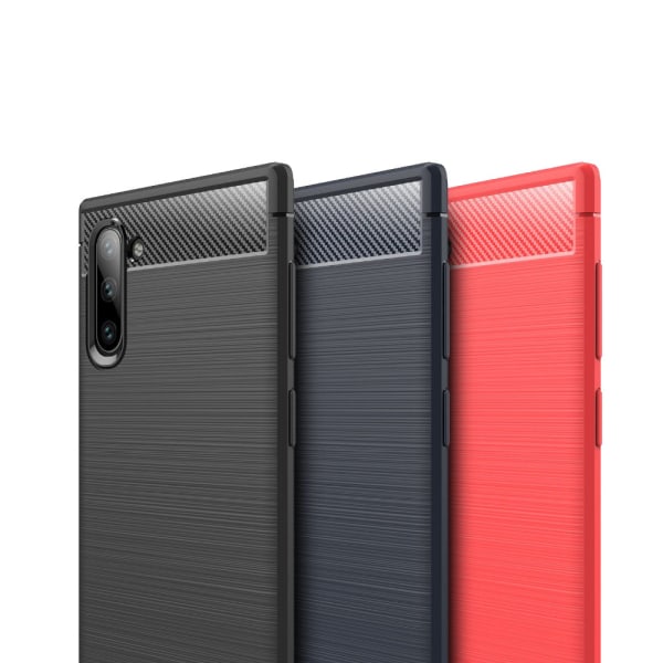 Stødsikker Armour Carbon TPU etui Samsung Note 10 - flere farver Black