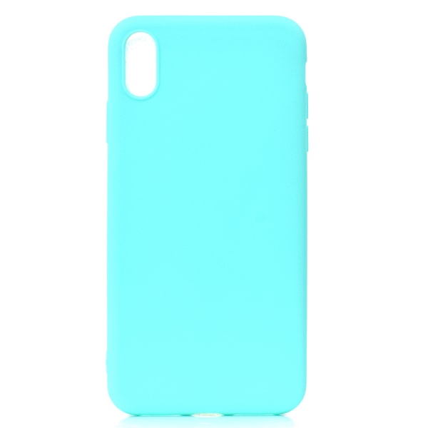 SKALO iPhone XS Max Ultratynd TPU-skal - Vælg farve Turquoise