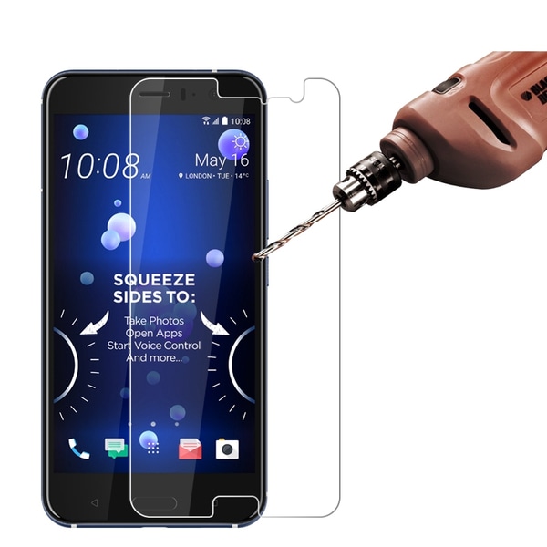 2-PACK härdat glas HTC U11 Transparent