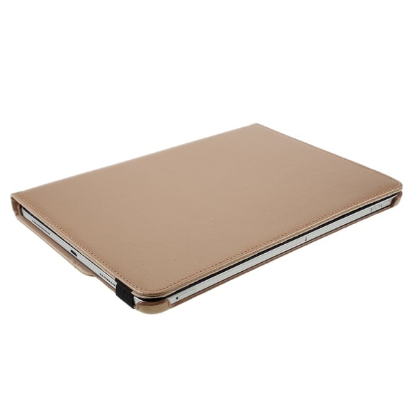 SKALO iPad Pro 12.9 (Gen 4/5/6) 360 Litchi Suojakotelo - Kulta Gold