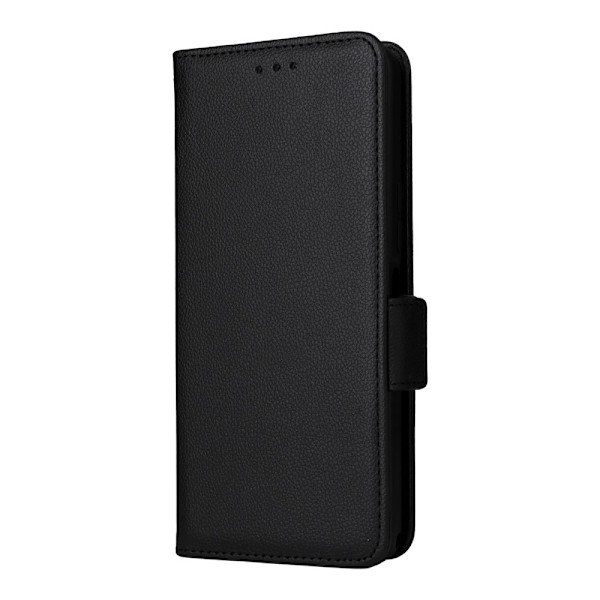 SKALO Samsung XCover7 Pro Litchi Plånboksfodral - Svart Svart