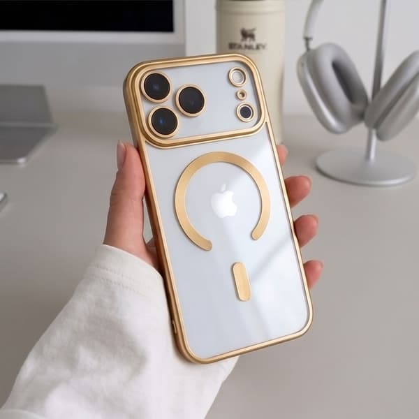 Tech-Protect MagFlex MagSafe Skal för iPhone 18 Pro - Shiny Gold Guld