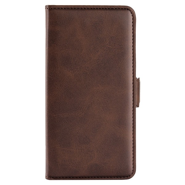 SKALO Sony Xperia 1 V Premium Wallet Lompakkokotelo - Ruskea Brown