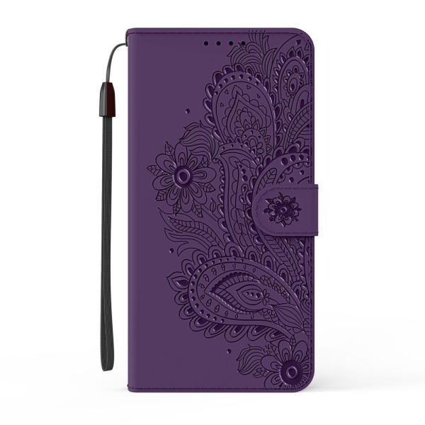 SKALO iPhone 13 Pro Max Mandala Pung-etui - Lilla Purple