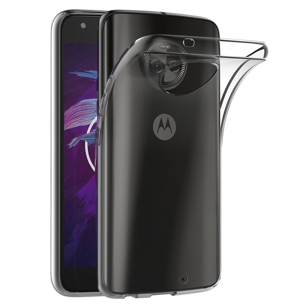 Transparent Silikon TPU-Skal till Moto X4 Transparent