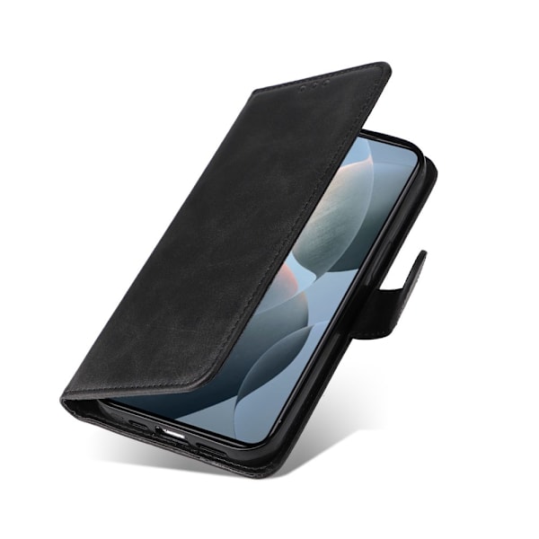 SKALO Xiaomi 14T PU-nahkainen Lompakkokotelo - Valitse väri Black