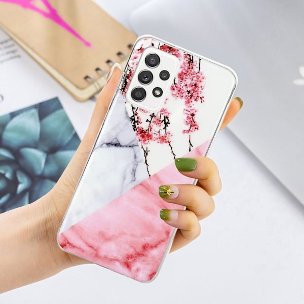 SKALO Samsung A33 5G Marmor TPU-cover - #12 Multicolor