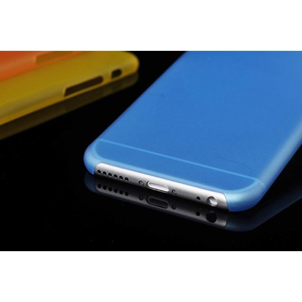 Frostad Transparent Silikon Skal till iPhone 6/6S Pink