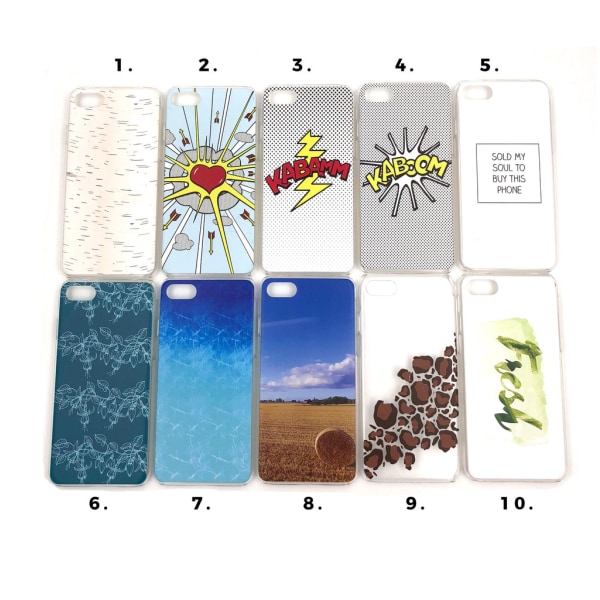 Skal med motiv iPhone 7/8 MultiColor #2