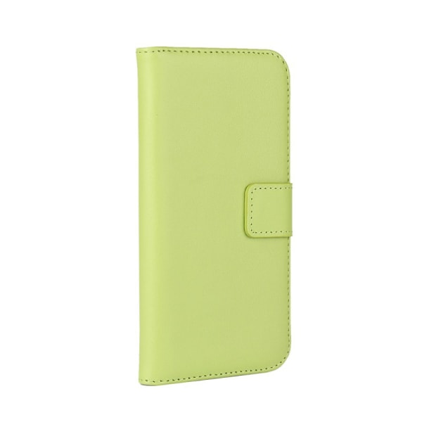 Plånboksfodral Äkta Skinn Samsung Note 9 - fler färger Grön