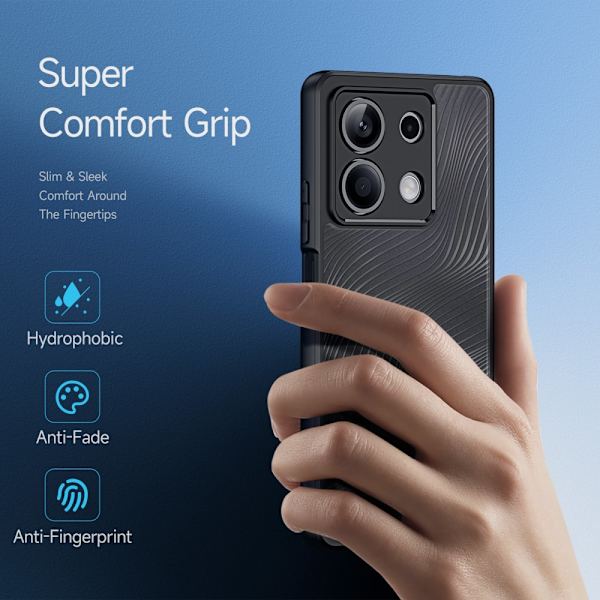 DUX DUCIS Xiaomi Redmi Note 13 5G Aimo Series Skal - Svart Svart