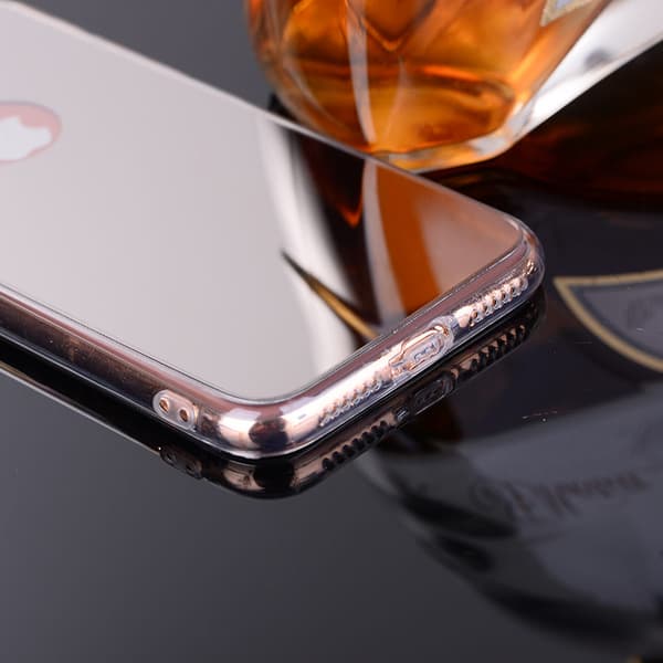 Spegelskal iPhone XS Max Pink
