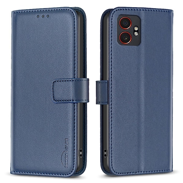 SKALO Samsung XCover7 Pro BINFEN COLOR BF17 Lompakkokotelo - Sininen Blue