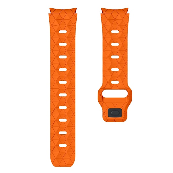 SKALO Hexagon Silikonerem Samsung Watch 7 40mm/44mm - Vælg farve Orange