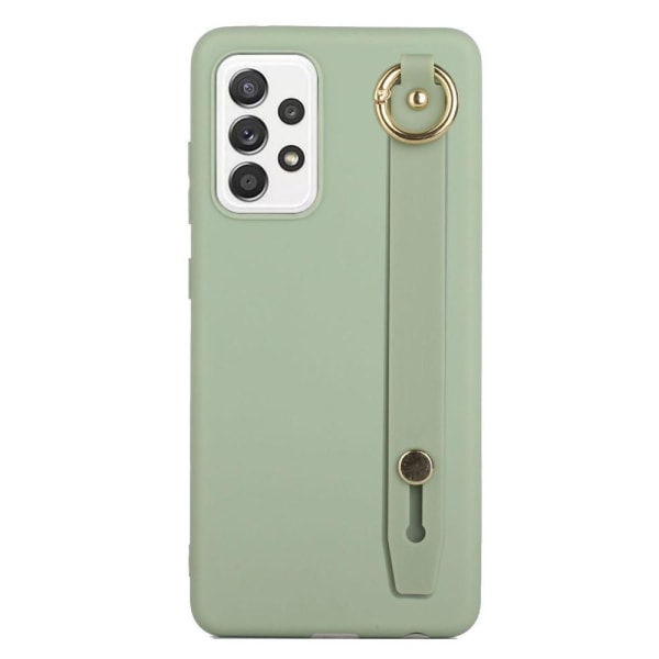 SKALO Samsung A53 5G Handrem TPU-skal - Grön Grön
