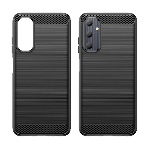 SKALO Samsung A05s 4G Armor Carbon Iskunkestävä TPU suojakuori - Valitse väri Black