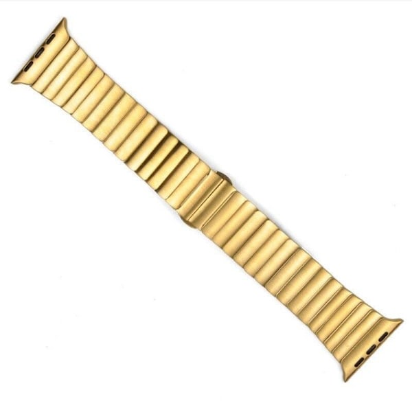 SKALO Teräsranneke "Flat" Apple Watch Series 10 46mm - Valitse väri Gold