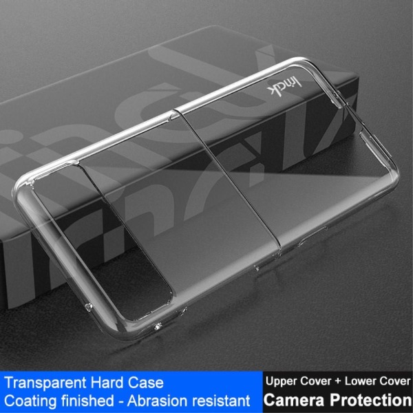 IMAK Motorola Razr 40 5G Crystal Case II Pro 2-delt Cover - Genn Transparent