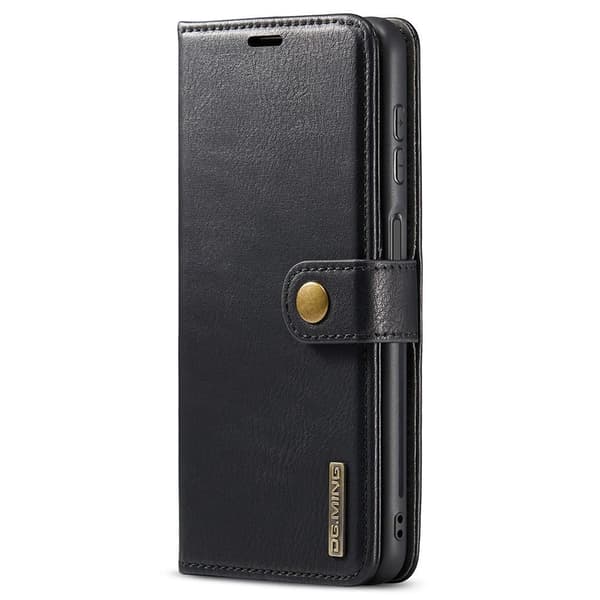 DG MING Samsung A04s 4G 2-i-1 Magnet Pungetui - Sort Black