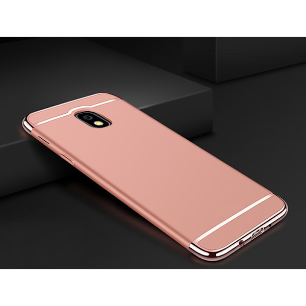 Design skal 3 i 1 guldkant till Samsung Galaxy J5 2017 - fler färger Svart